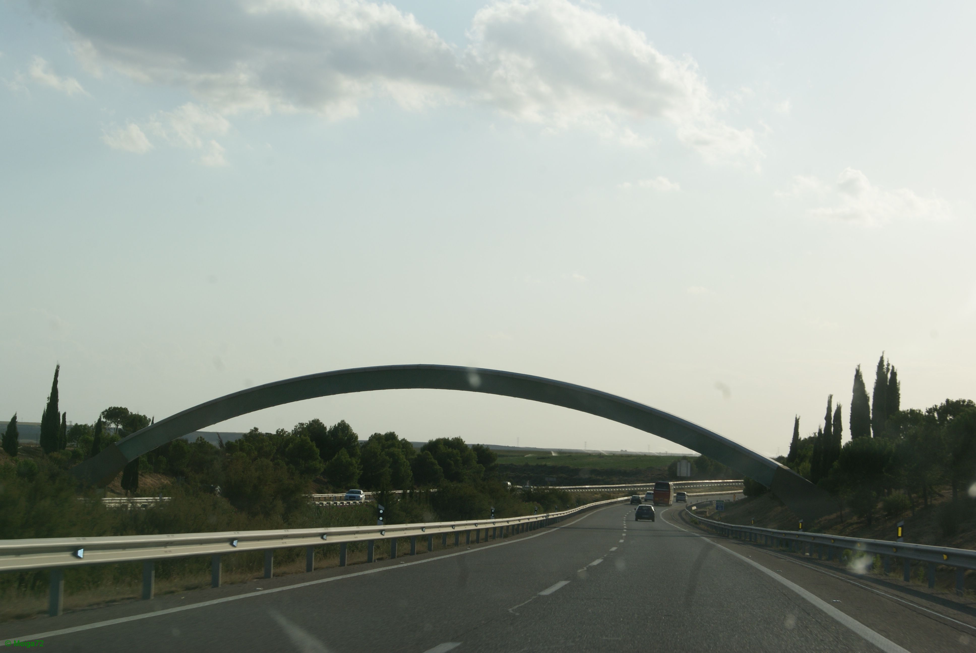 Greenwich Meridian Marker; Spain; Aragon; Candasnos